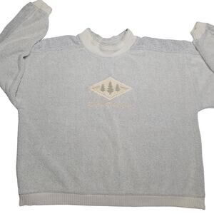 VTG Jarray Sportswear Upper Michigan Spell Out Pullover Sweatshirt USA Adult S-M